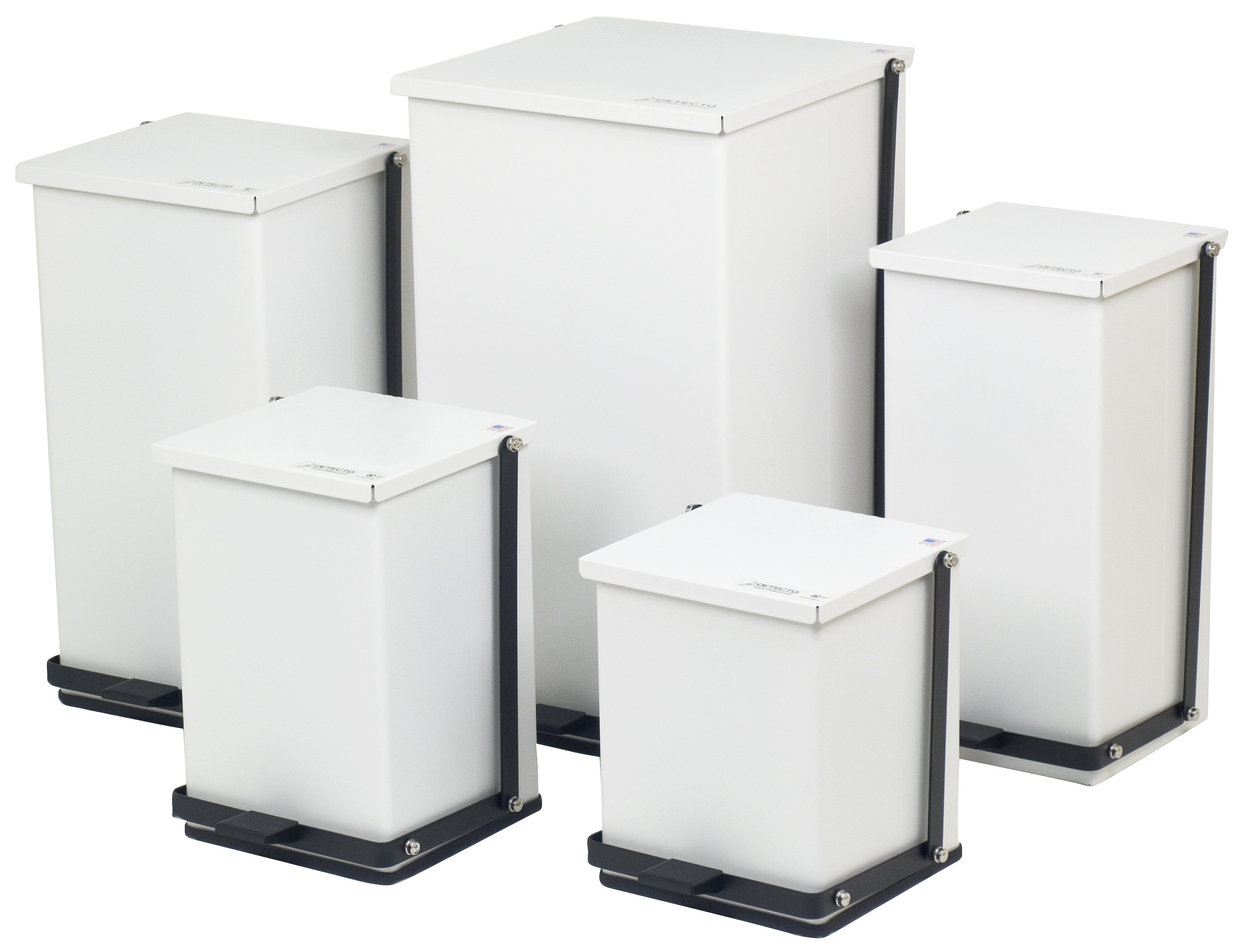 Detecto P-48 Step-On White 48Qt