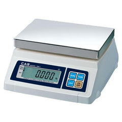 CAS SW-10, 10 x 0.005 lb, SW-1 Portion Control Scale with 1 Year Warranty