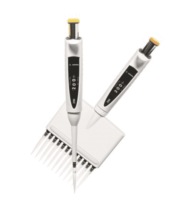Sartorius Proline Plus 728020 Mechanical Pipette, Single Channel, 0.5-10 ����l Volume Range with 
