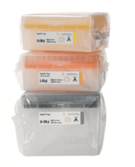 Sartorius 783201 Filter Pipette Tip with Regular Air Gap, Single Tray, Sterile, Gray, 0.1-10����l Volume Range, 46mm Length (Case of 960) with 