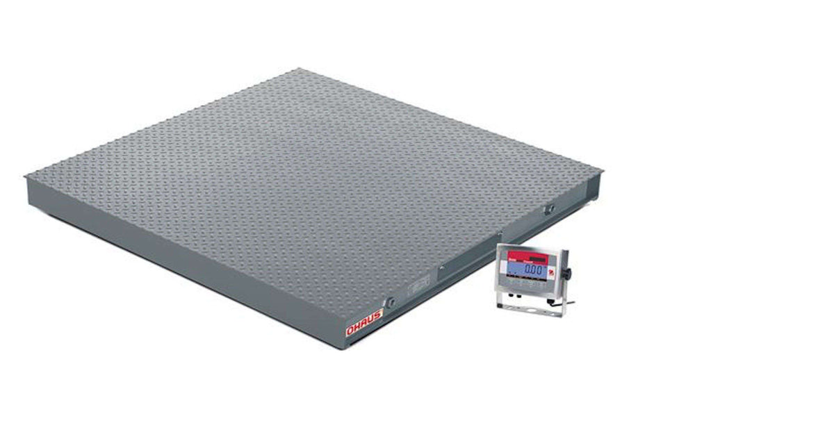 OHAUS VX32XW5000L STANDARD WASHDOWN FLOOR SCALE 2500lb 0.5lb NTEP CERTIFIED/ NEW