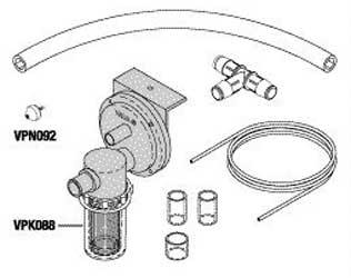 Flight Dental System VD-S-1392 Drain Assist Valve for Cuspidor