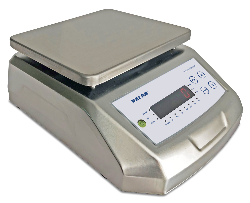 Velab VE-6K2 6kg / 13lb, 2g / 0.005lb, Washdown Scales (IP68) - 1 Year Warranty