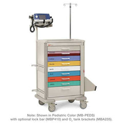 Metro MBP8100PEDS Basix Plus Pediatric Crash Cart