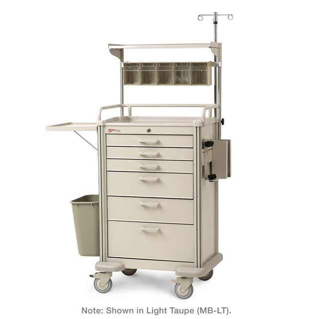 Metro MBP3210ANES2 Basix Plus Anesthesia Cart