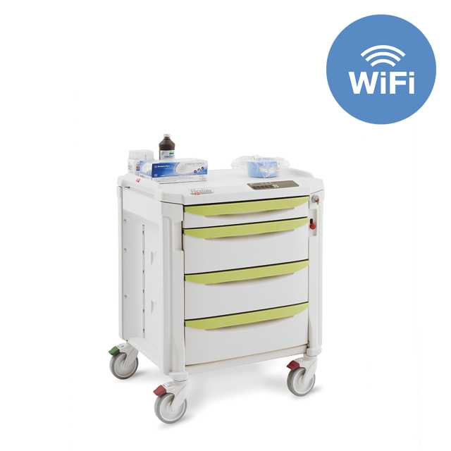 Metro FLWTMENT1 Flexline Treatment Cart with Wireless Touchpad