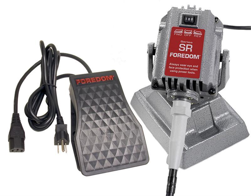 Foredom M.SRB-FCH SR Bench Motor, Foot Control, 230V