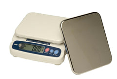 ميزان طاولة صغير SJ-5000HS من A&amp;D Weighing، 11 رطل × 0.005 رطل، حاصل على شهادة NSF مع ضمان