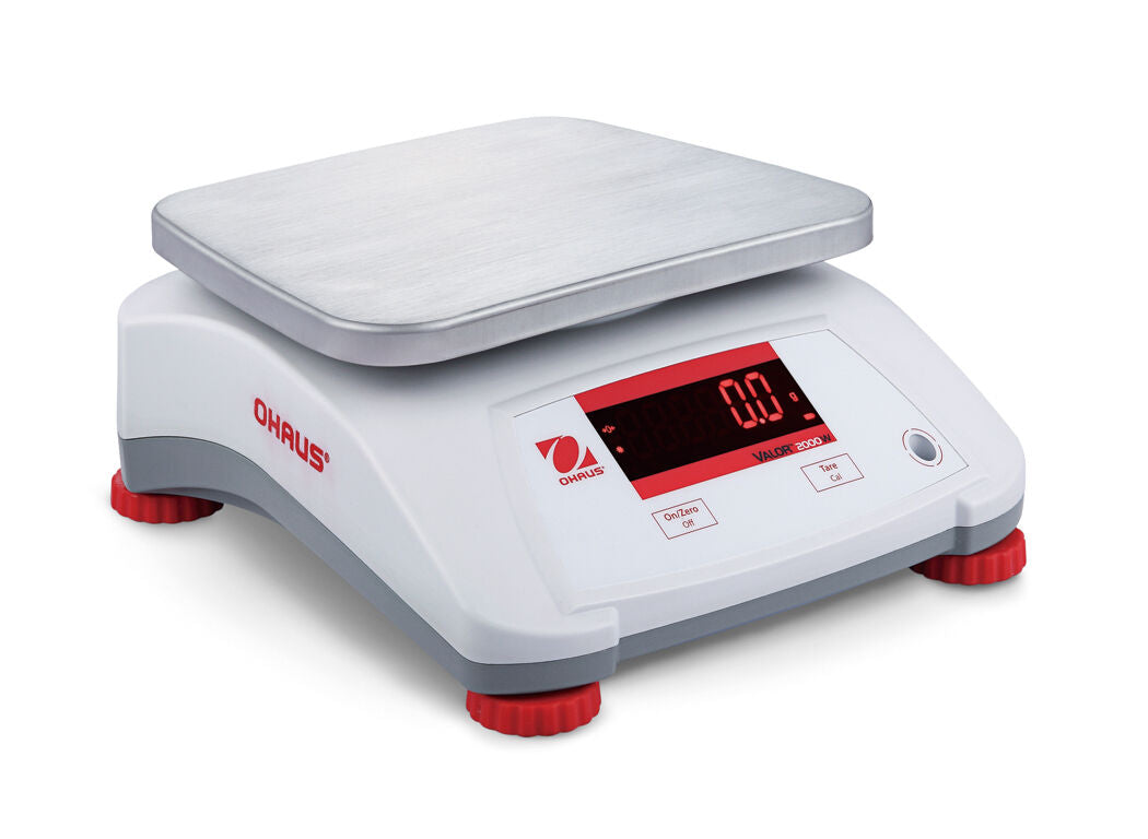 OHAUS VALOR V22PWE6T 6000g 1g WATER RESISTANT COMPACT FOOD SCALE 2YWARRANTY