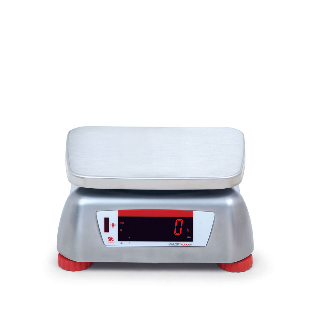 OHAUS VALOR V41XWE6T 6000g 1g WATER RESISTANT COMPACT FOOD SCALE 2Y WARRANTY NTEP