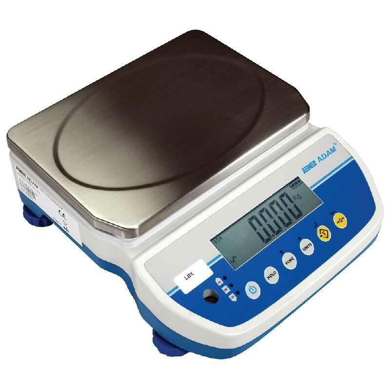 Adam Equipment LBX 3 6lb/3kg, 0.001lb/0.5g, Latitude Compact Bench Scale - ضمان لمدة 3 سنوات