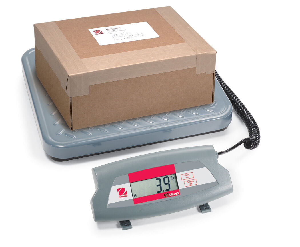 Ohaus SD200L Compact Bench Scale Cap 440lb Read 0.2lb 3 Year Warranty