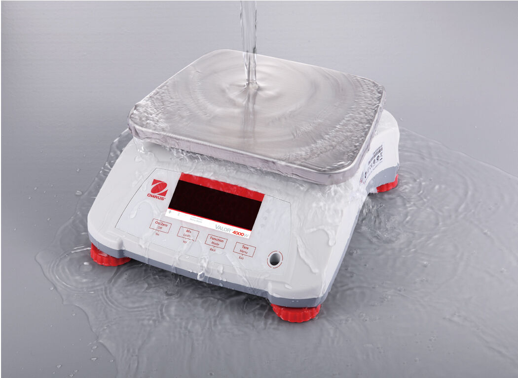 OHAUS VALOR V41PWE15T 15kg 2g WATER RESISTANT COMPACT FOOD SCALE 2YRWRRNTY NTEP