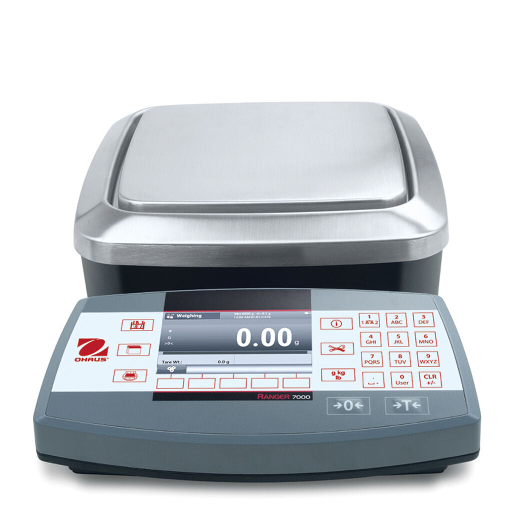 ميزان طاولة صغير الحجم OHAUS RANGER R71MHD3 سعة 3000 جرام ووزن 0.01 جرام