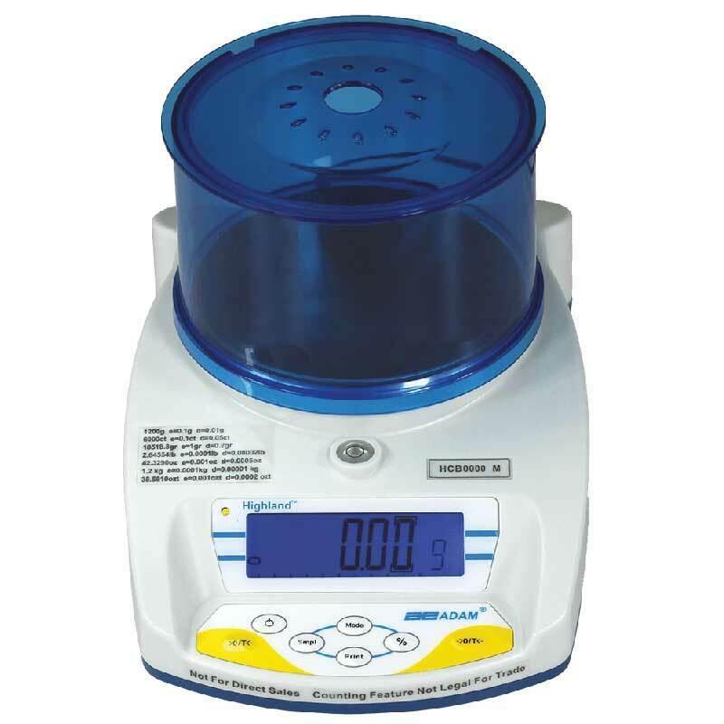 Adam Equipment HCB 302aM 300g, d=0.05g e=0.05g, Highland Approved Portable Precision Balance - 3 Year Warranty