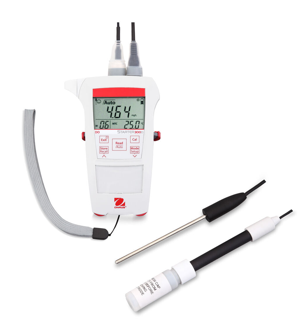 جهاز تحليل المياه المحمول Ohaus Starter ST300D-G DO Meter مع ضمان لمدة 3 سنوات