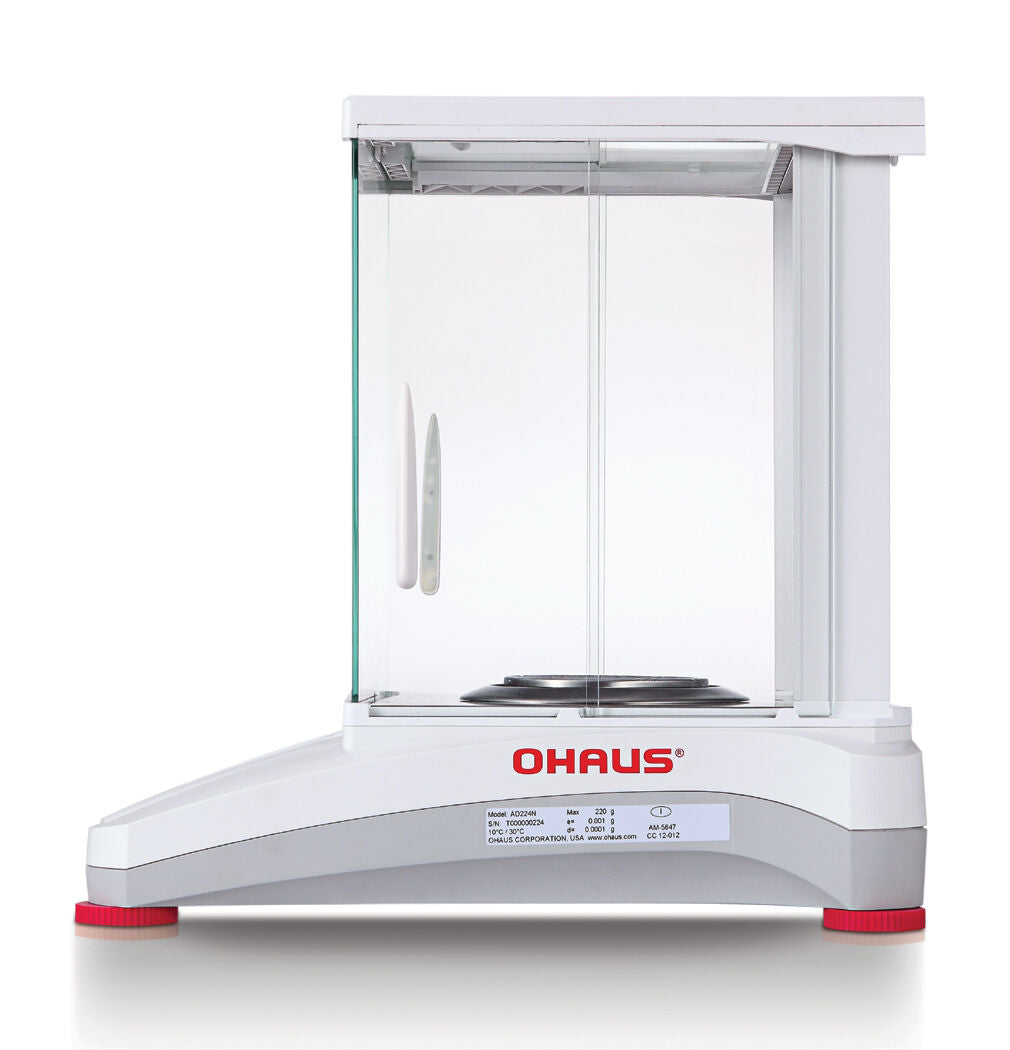 ميزان تحليلي OHAUS AX224N ADVENTURER 220 جرام 0.0001 جرام 0.1 ملجم - ضمان لمدة عامين NTEP