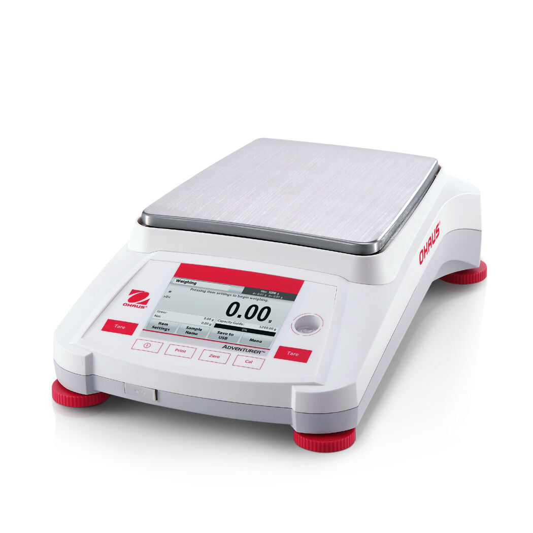 ميزان OHAUS AX2201/E ADVENTURER PRECISION BALANCE سعة 2200 جرام 0.1 جرام - ضمان لمدة عامين