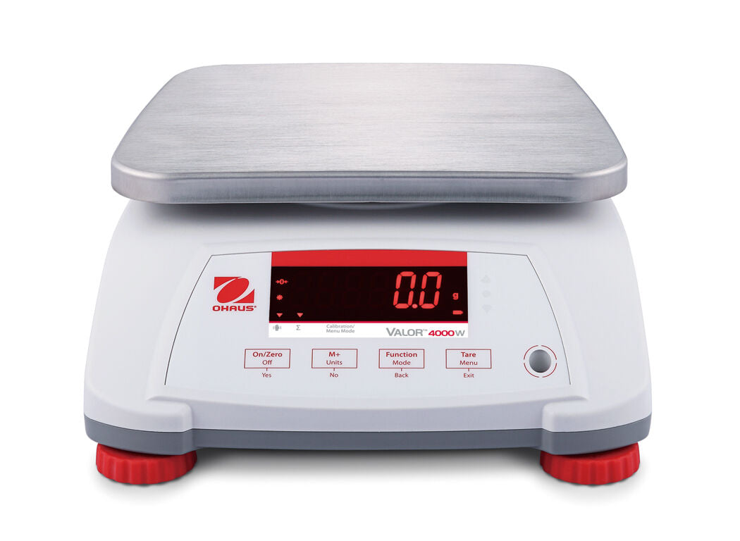 OHAUS VALOR V41PWE1501T 1500g 0.2g WATER RESISTANT COMPACT FOOD SCALE