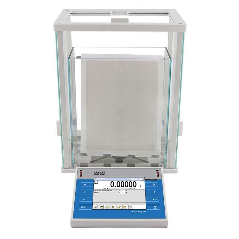 Radwag XA 52.4Y.F Professional Analytical Balance, 52 g Load Capacity, 0.01 mg Readability - 3 Years Warranty