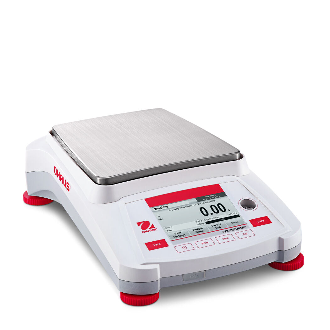 ميزان OHAUS AX2201/E ADVENTURER PRECISION BALANCE سعة 2200 جرام 0.1 جرام - ضمان لمدة عامين