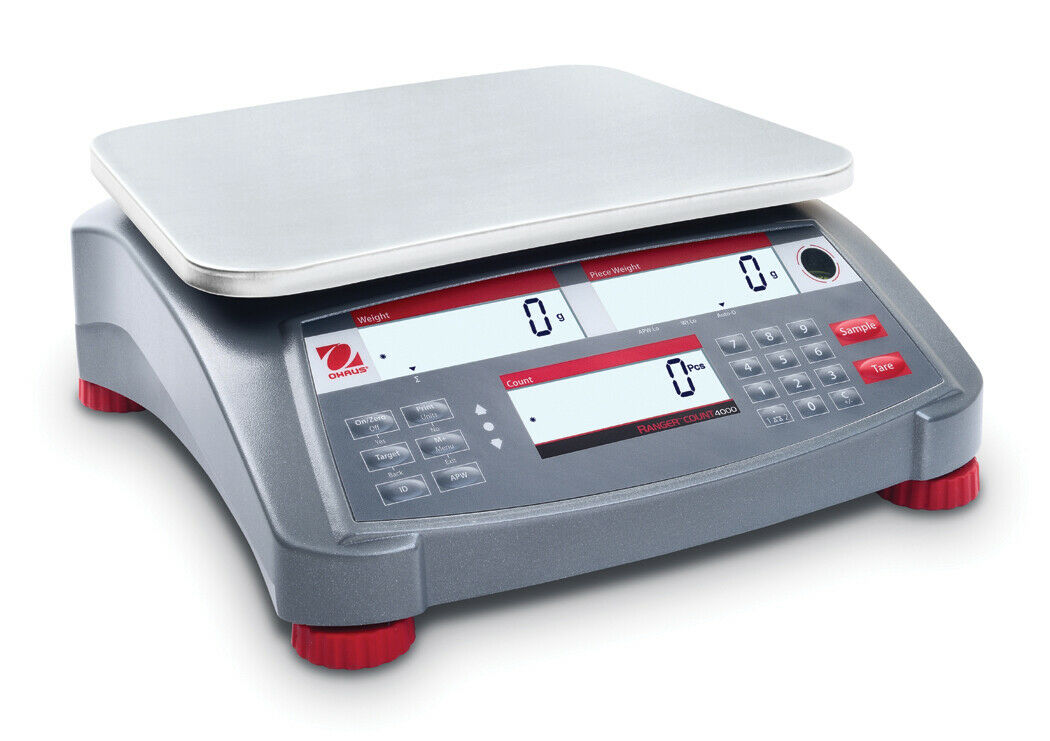 OHAUS RC41M6 Ranger 4000 Counting Scales - 6 kg x 0.2 g