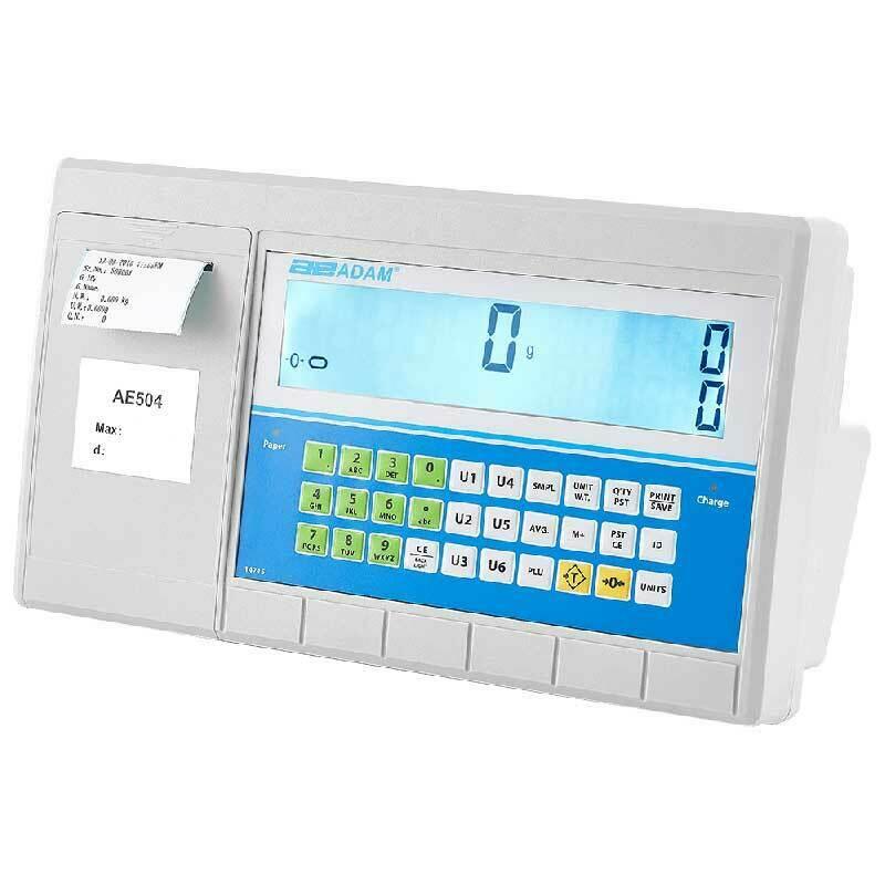 Adam Equipment AE 504 Selectable Capacity, Advanced Label Printing Indicator - 3 Years Warranty