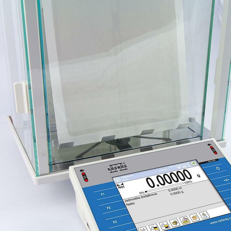 Radwag XA 52.4Y.F Professional Analytical Balance, 52 g Load Capacity, 0.01 mg Readability - 3 Years Warranty