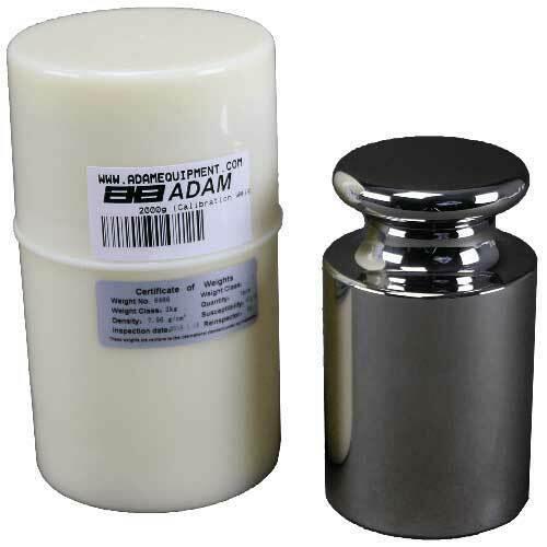 Adam Equipment ASTM 1 - 2000g ASTM Weights - 6 Month Warranty