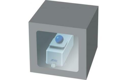 نظام عرض إنتاج AD-4212A-600 من A&amp;D Weighing وغطاء من الألومنيوم 610 جرام × 0.001 جرام مع الضمان